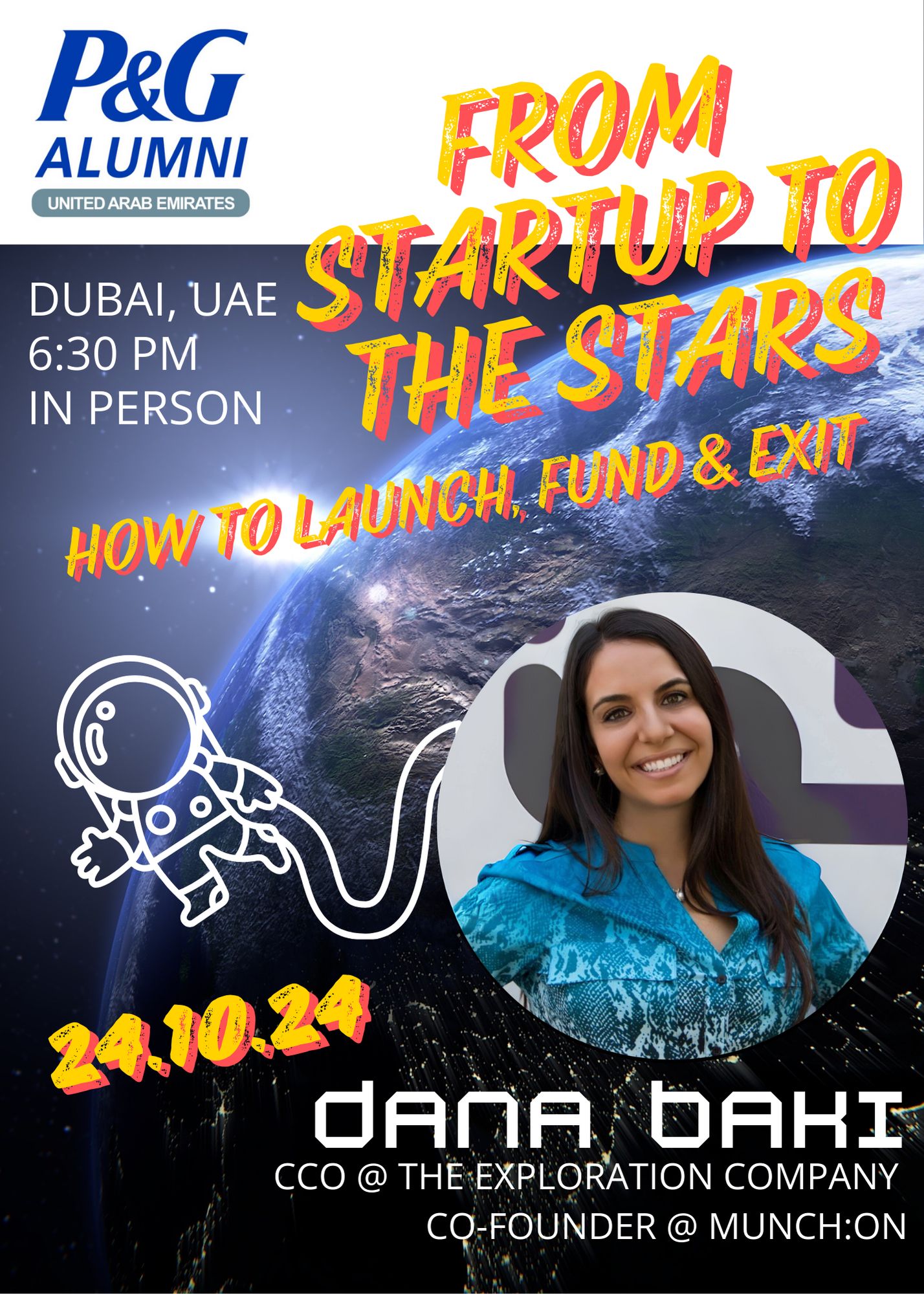 UAE Chapter: From Start-Up to Stars with Dana Baki