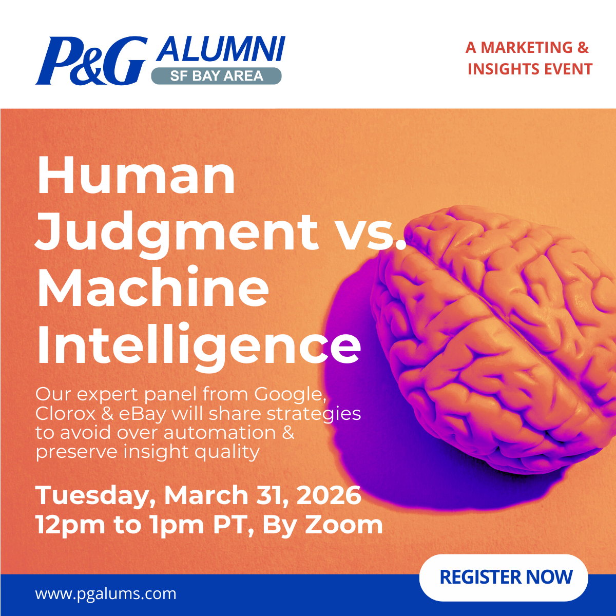 SF Bay Area Chapter: Human Judgment vs. Machine Intelligence Panel