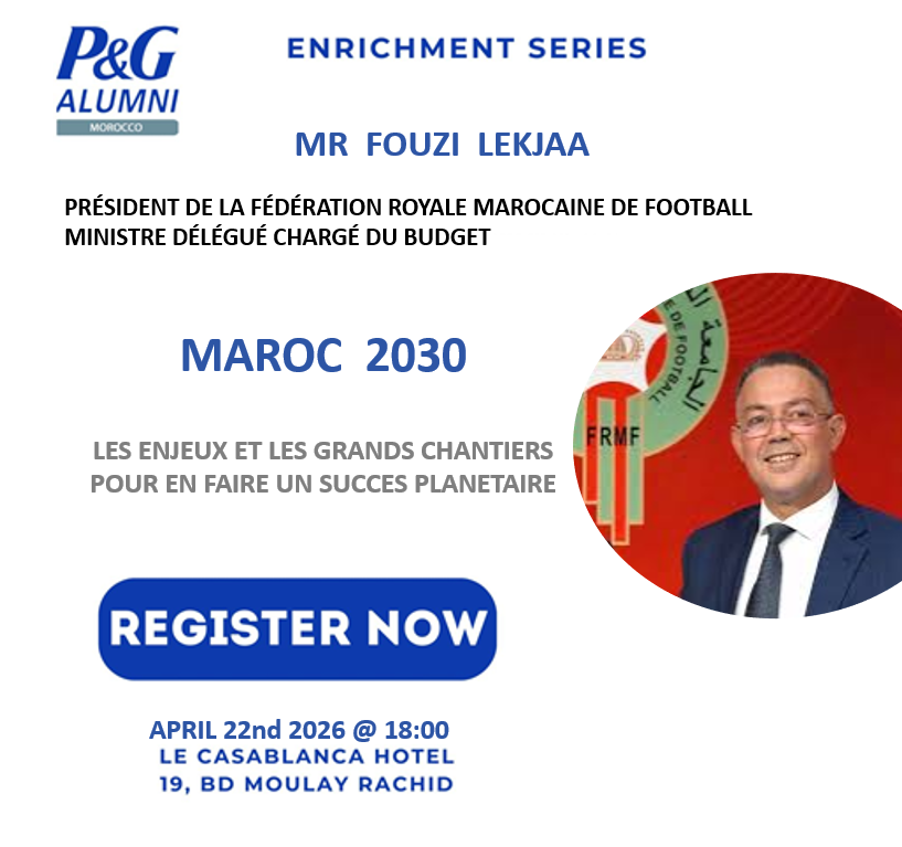 Morocco Chapter : Enrichment Series 2030 Vision and Strategy for the World Cup