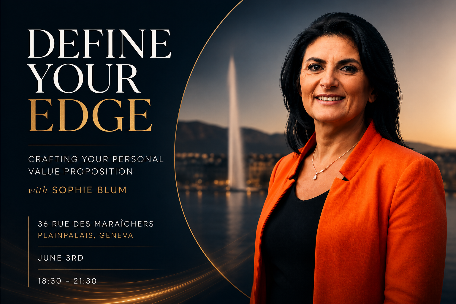 Geneva Chapter: Define your edge: Crafting your personal value proposition